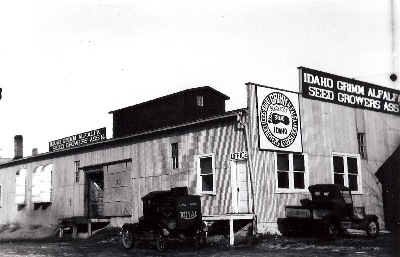 Idaho Grimm Growers building in 1921